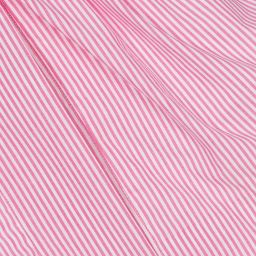 Kidiwi-Pink Striped Cotton Dress | Childrensalon Outlet