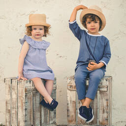 كيكو-ترينرز كانفاس لون كحلي للبنات | Childrensalon Outlet