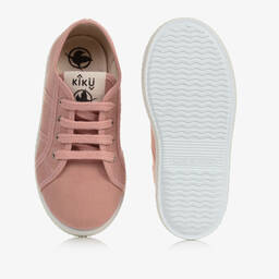 كيكو-ترينرز كانفاس لون زهري للبنات | Childrensalon Outlet