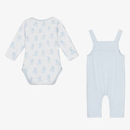 Kissy Kissy-Голубое боди с медвежатами и полукомбинезон | Childrensalon Outlet