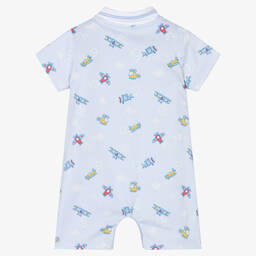Kissy Kissy-Baby Boys Blue Sky Planes Shortie | Childrensalon Outlet