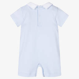 Kissy Kissy-Baby Boys Blue Summer Medley Shortie | Childrensalon Outlet