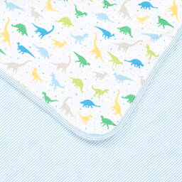 Kissy Kissy-Baby Boys Dinosaurs Galore Blanket (73cm) | Childrensalon Outlet