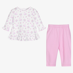 Kissy Kissy-Топ в цветочек и легинсы для малышек | Childrensalon Outlet