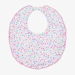Kissy Kissy-Baby Girls Cotton Flamingo Flower Fiesta Bib | Childrensalon Outlet