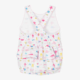 Kissy Kissy-Baby Girls Cotton Sea Life Fun Shortie | Childrensalon Outlet