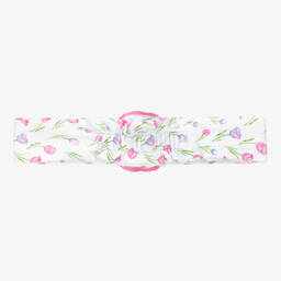 Kissy Kissy-Baby Girls Cotton Tulip Festival Headband | Childrensalon Outlet