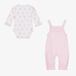 Kissy Kissy-Боди с медвежатами и розовый полукомбинезон | Childrensalon Outlet