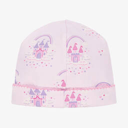 Kissy Kissy-قبعة قطن بيما لون زهري للمولودات | Childrensalon Outlet