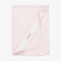 Kissy Kissy-Baby Girls Pink Classic Treasures Blanket (73cm) | Childrensalon Outlet
