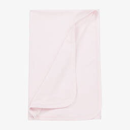 Kissy Kissy-Розовое хлопковое одеяло для малышек (73см) | Childrensalon Outlet