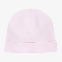 Kissy Kissy-قبعة قطن بيما لون زهري للمولودات | Childrensalon Outlet