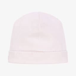 Kissy Kissy-قبعة قطن بيما لون زهري للمولودات | Childrensalon Outlet