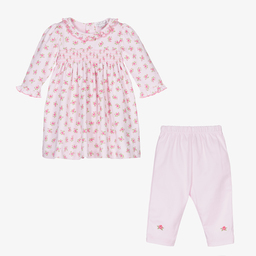 Kissy Kissy-Baby Girls Pink Roses Dress Set | Childrensalon Outlet