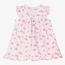 Kissy Kissy-Baby Girls Pink Strawberry Essence Dress | Childrensalon Outlet