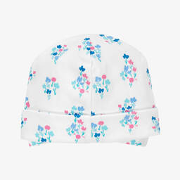 Kissy Kissy-Белая шапочка в голубой цветочек | Childrensalon Outlet