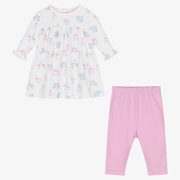 Kissy Kissy-Baby Girls White Paris Dress Set | Childrensalon Outlet