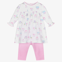 Kissy Kissy-Baby Girls White Paris Dress Set | Childrensalon Outlet