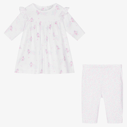 Kissy Kissy-Белое платье с феями и штанишки для малышек | Childrensalon Outlet