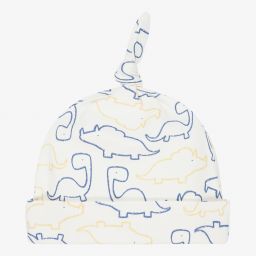 Kissy Kissy Kissy Love-قبعة قطن بيما لون أبيض للمواليد | Childrensalon Outlet