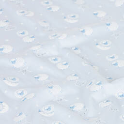 Kissy Kissy-Голубое одеяло с овечками (72см) | Childrensalon Outlet