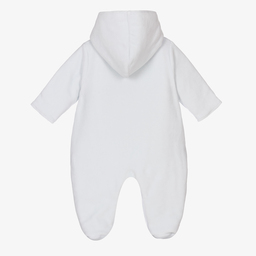 كيسي كيسي-أوفرول للخروج قطن قطيفة لون أزرق للمواليد | Childrensalon Outlet