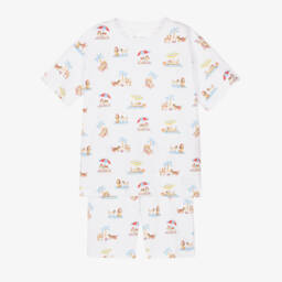 Kissy Kissy-Boys Beach Puppy Pima Pyjamas | Childrensalon Outlet