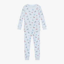 Kissy Kissy-Boys Blue Skateboarding Pups Pyjamas  | Childrensalon Outlet