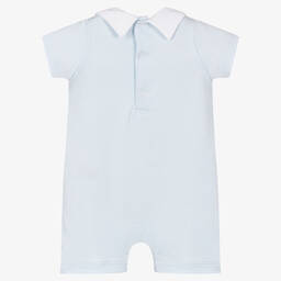 Kissy Kissy-Boys Blue Striped Classic Treasures Shortie | Childrensalon Outlet