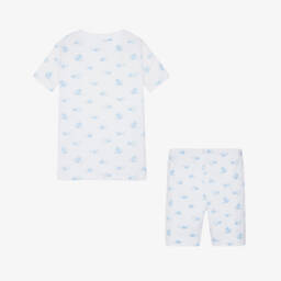 Kissy Kissy-بيجاما الأحلام الزرقاء للأولاد بنقشة الحوت | Childrensalon Outlet