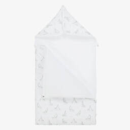 Kissy Kissy-Boys Cosy Grey Giraffe Nest | Childrensalon Outlet