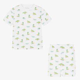 Kissy Kissy-Boys Cotton Crocodile Capers Pyjamas | Childrensalon Outlet