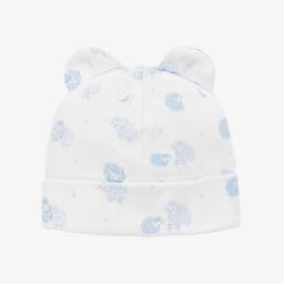Kissy Kissy-Boys Cozy Cotton Sheep Beanie | Childrensalon Outlet
