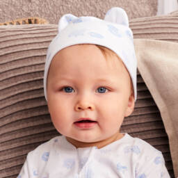 Kissy Kissy-Boys Cozy Cotton Sheep Beanie | Childrensalon Outlet