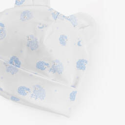 Kissy Kissy-Boys Cozy Cotton Sheep Beanie | Childrensalon Outlet