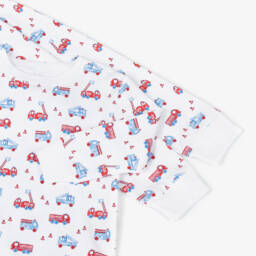 Kissy Kissy-Уютная пижама с пожарной машиной для мальчиков | Childrensalon Outlet