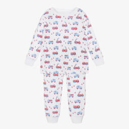 Kissy Kissy-Уютная пижама с пожарной машиной для мальчиков | Childrensalon Outlet