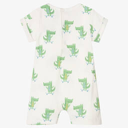 Kissy Kissy-Песочник из хлопка пима с крокодилами | Childrensalon Outlet