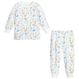 Kissy Kissy-Boys Dino Pima Cotton Pyjamas | Childrensalon Outlet