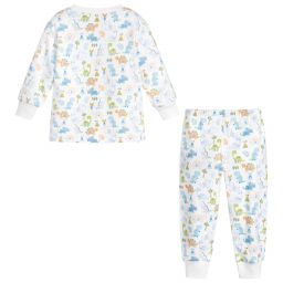 Kissy Kissy-Boys Dino Pima Cotton Pyjamas | Childrensalon Outlet