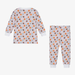 Kissy Kissy-Boys Grey Sports Print Pyjamas | Childrensalon Outlet