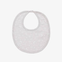 Kissy Kissy-Boys Grey Starry Night Bib | Childrensalon Outlet