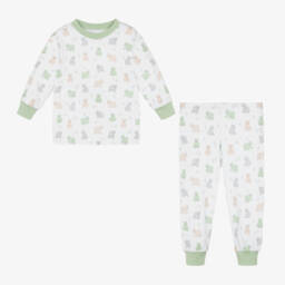 Kissy Kissy-Boys Ivory Bear Print Pyjamas | Childrensalon Outlet