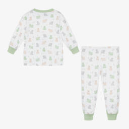 Kissy Kissy-Boys Ivory Bear Print Pyjamas | Childrensalon Outlet