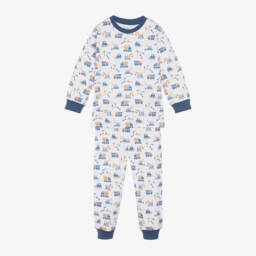 Kissy Kissy-Boys Ivory Construction Theme Pyjamas | Childrensalon Outlet