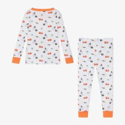 Kissy Kissy-بيجاما هالوين قطن بيما لون أبيض | Childrensalon Outlet
