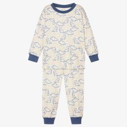 Kissy Kissy-بيجاما قطن بيما لون عاجي للأولاد | Childrensalon Outlet