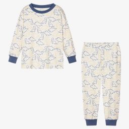 Kissy Kissy-بيجاما قطن بيما لون عاجي للأولاد | Childrensalon Outlet