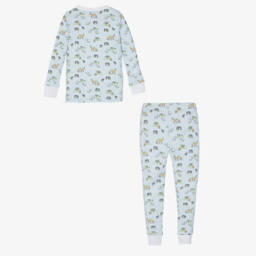 Kissy Kissy-Boys Jungle Safari Cotton Pyjamas | Childrensalon Outlet