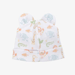 Kissy Kissy-قبعة قطنية ناعمة للأولاد بنقشة سفاري الأدغال | Childrensalon Outlet